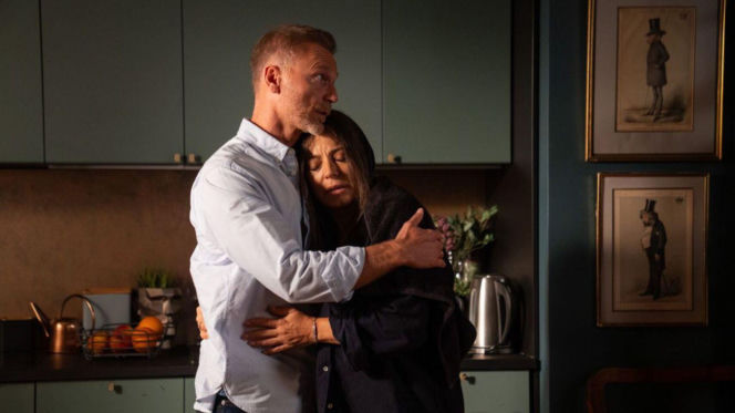 M jak miłość odc. 1898. Magda (Anna Mucha), Andrzej Budzyński (Krystian Wieczorek)