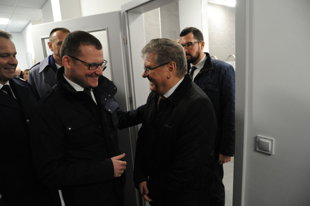 Otwarcie nowej komendy policji w Białogardzie