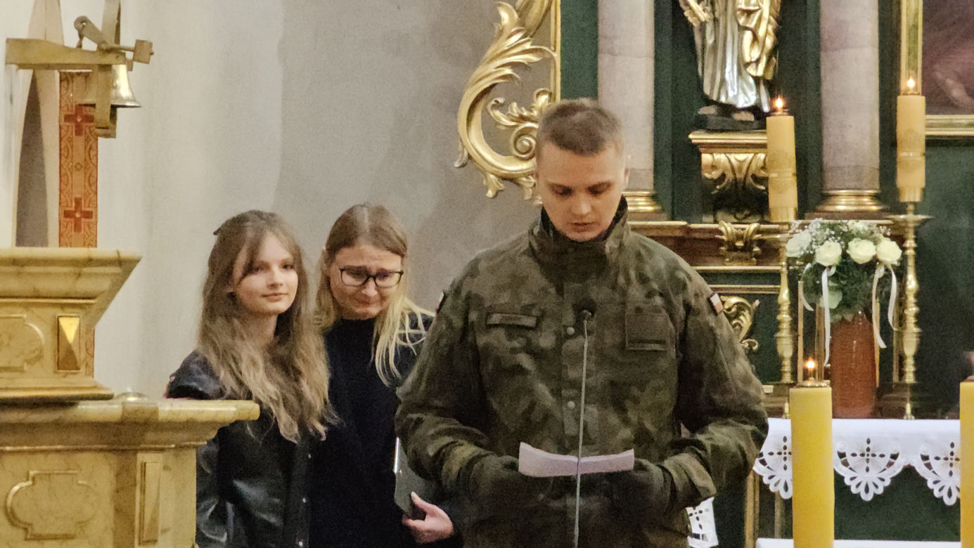 pogrzeb żołnierza, który zginął w Ukrainie