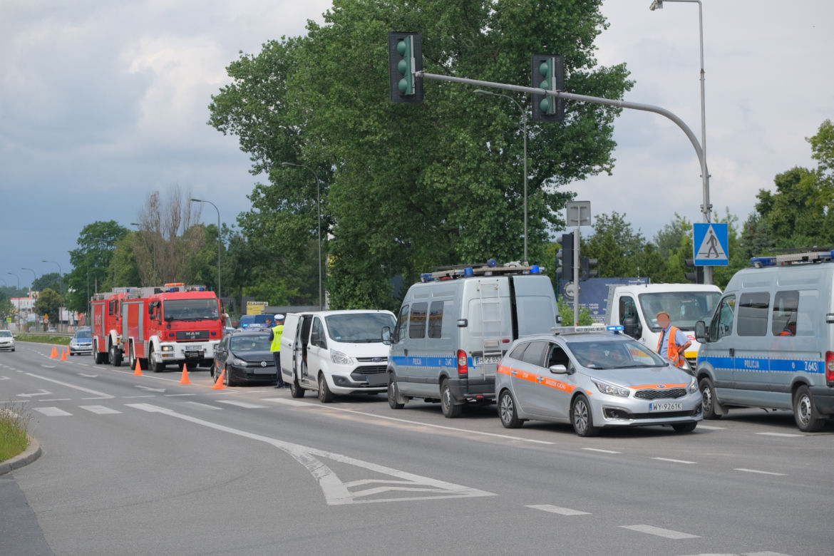 Tragiczny wypadek na Trakcie Brzeskim! Jedna osoba nie żyje!