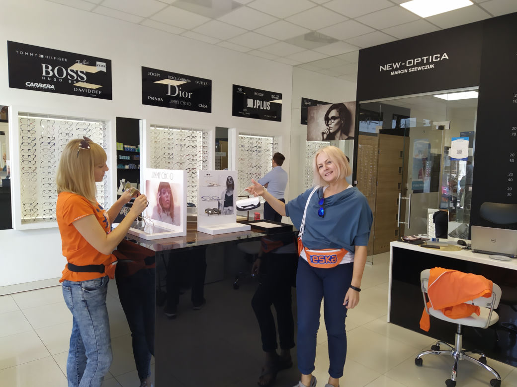 Eska Summer City w salonie optycznym New Optica