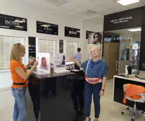 Eska Summer City w salonie optycznym New Optica
