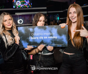 Tak się bawią studenci na Śląsku. Za nami studenckie otrzęsiny w klubie Pomarańcza Katowice [GALERIA]
