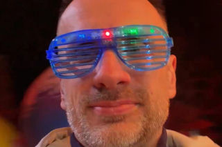 Janusz Kowalski na sylwestrze TV Republika