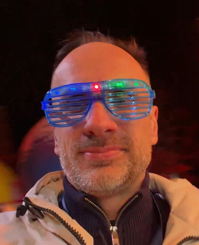 Janusz Kowalski na sylwestrze TV Republika