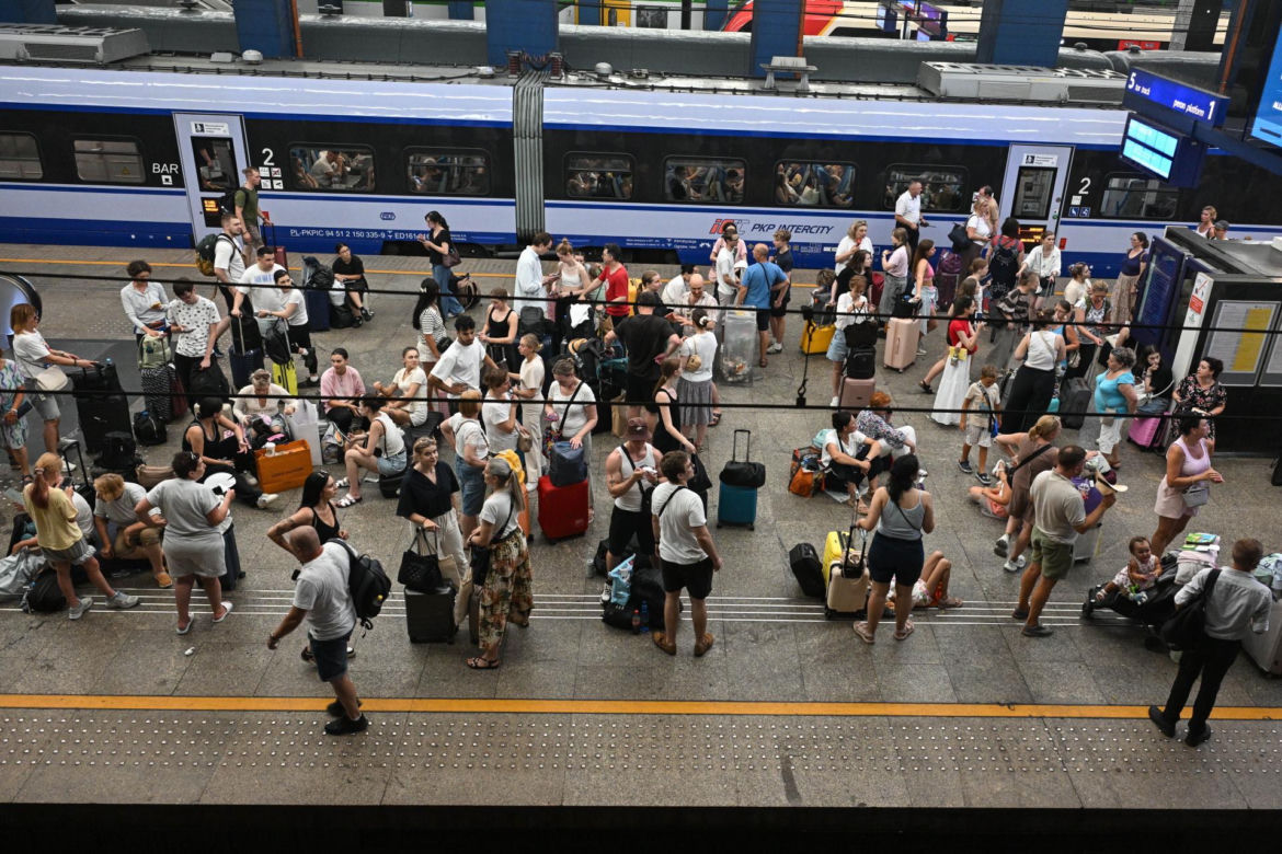 Inter City - Dzisiaj kolej odwołała kilkadziesiąt pociągów przez upały