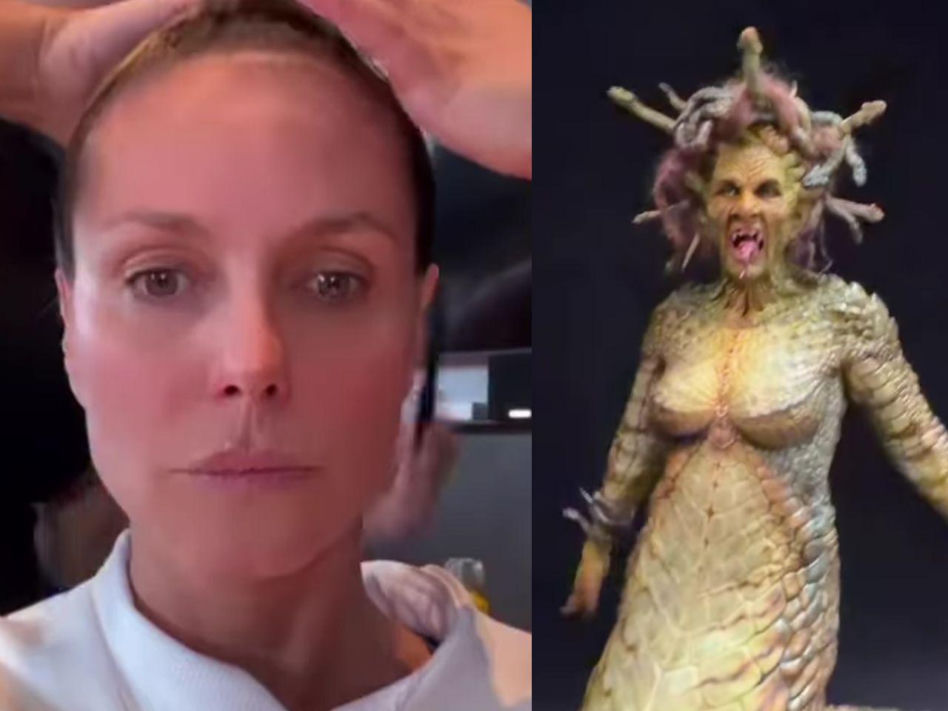 Heidi Klum jako Meduza