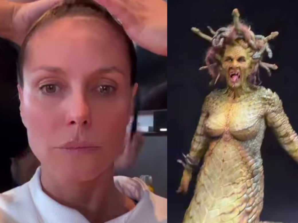 Heidi Klum jako Meduza