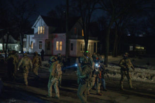 Masowe protesty w Minnesocie w USA