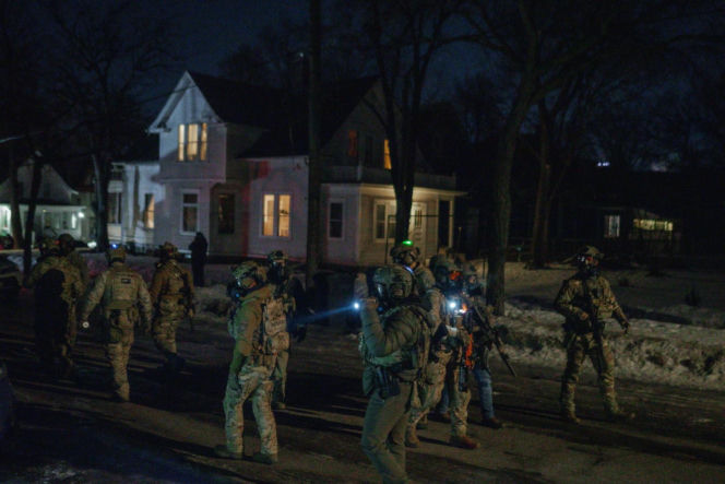 Masowe protesty w Minnesocie w USA