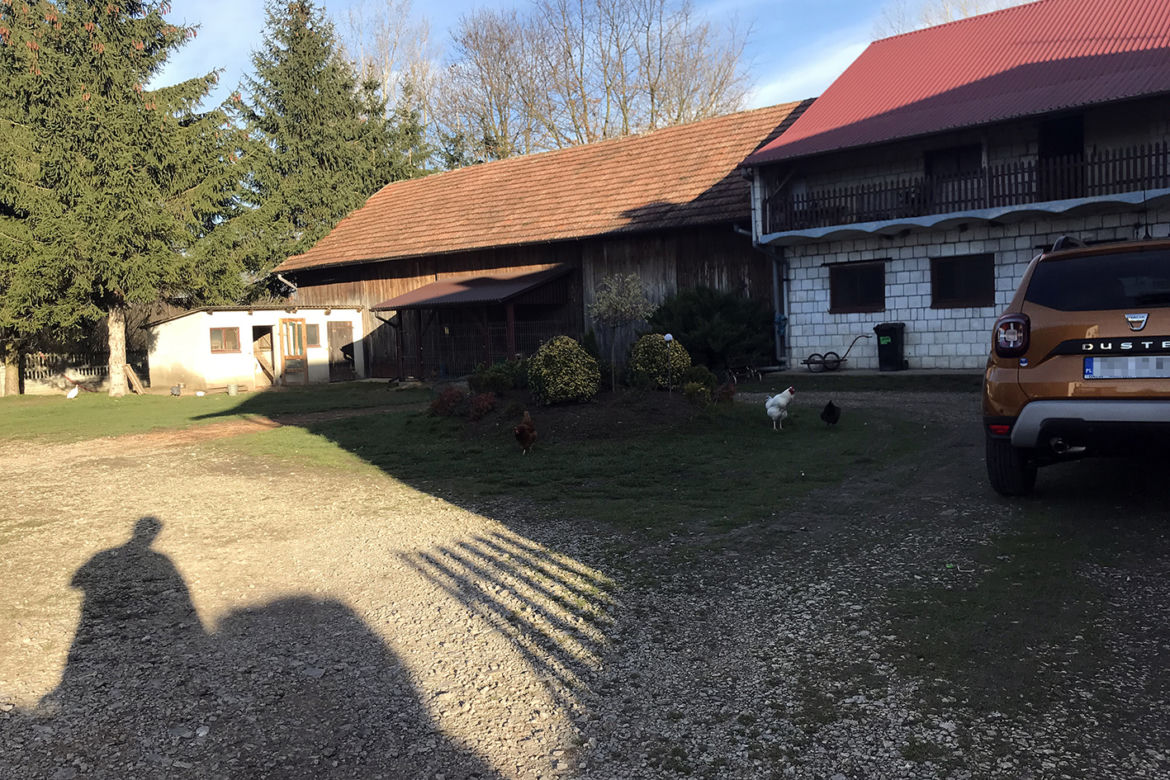 Kwaszyn. Zmielił ciotkę rozrzutnikime do trawy