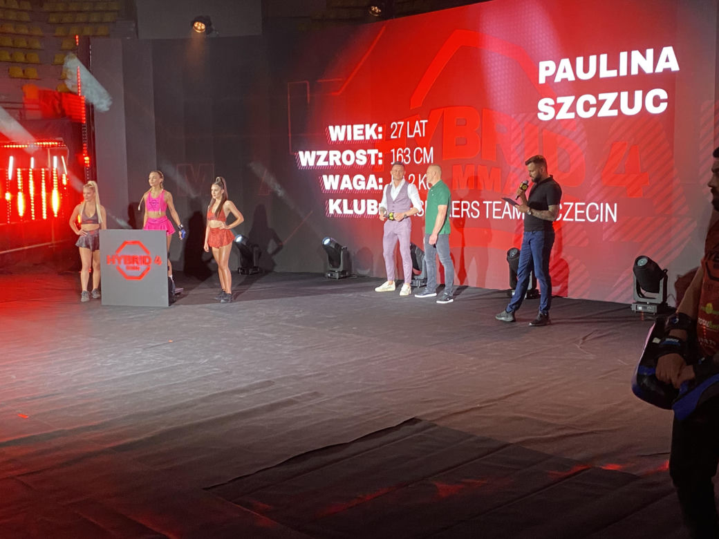Media trening przed Hybrid MMA 4 w Zielonej Górze