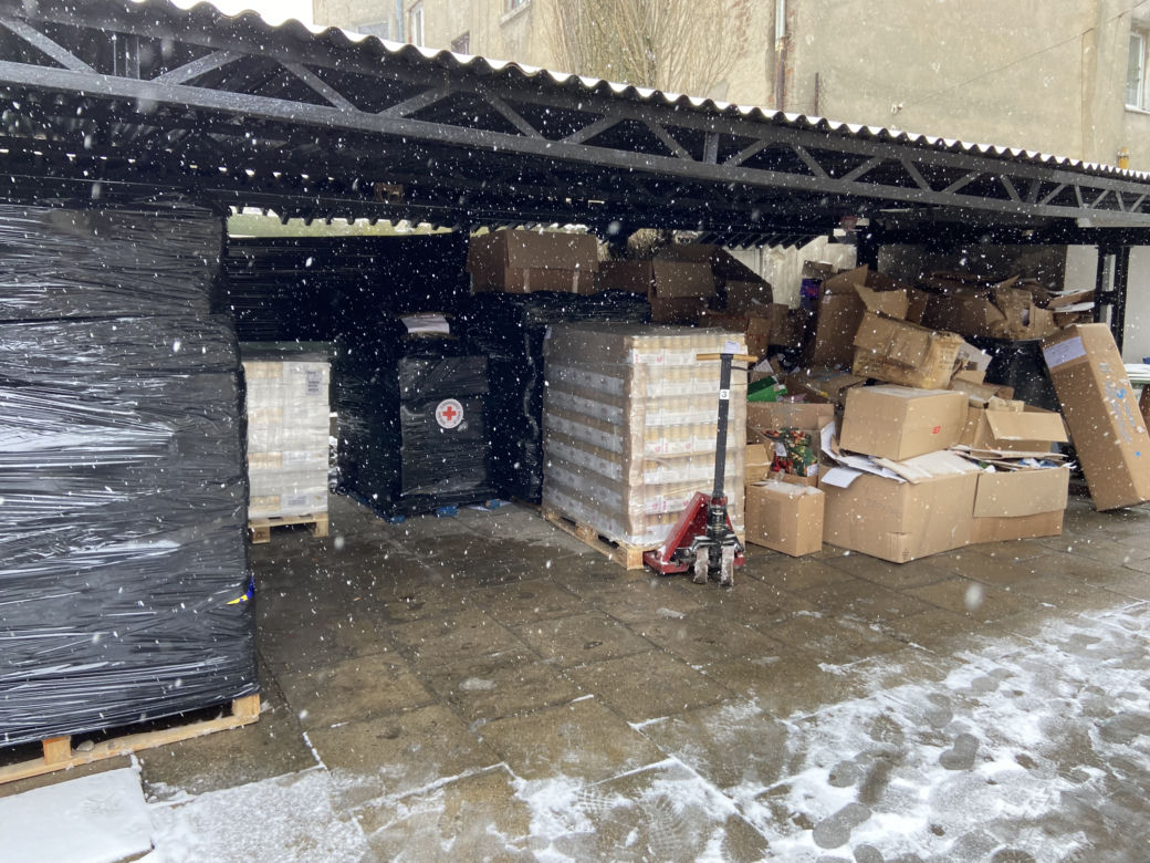 PCK w Łodzi pomaga uchodźcom z Ukrainy