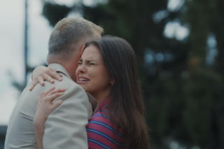 M jak miłość po wakacjach. Artur Rogowski (Robert Moskwa), Basia (Karina Woźniak)