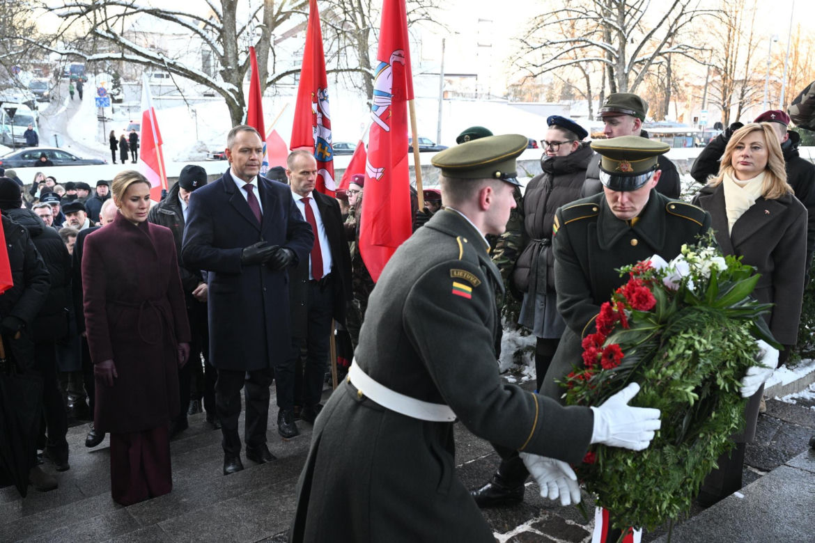Prezydent RP Karol Nawrocki w Wilnie