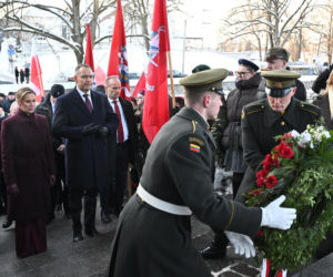 Prezydent RP Karol Nawrocki w Wilnie