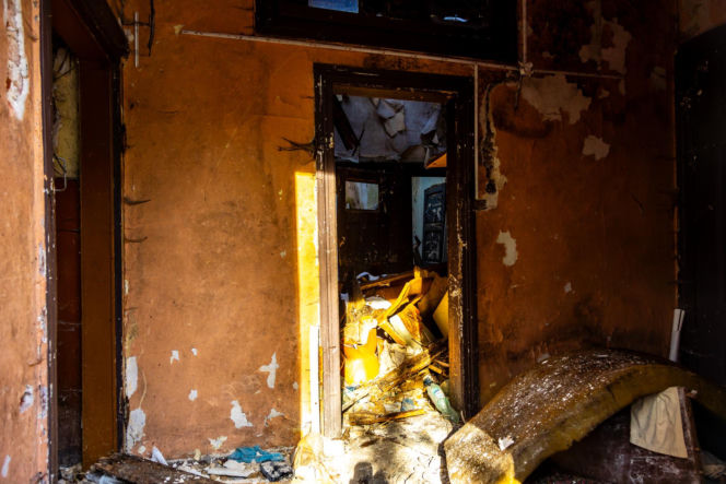 Ruiny domu Wedla w Otwocku