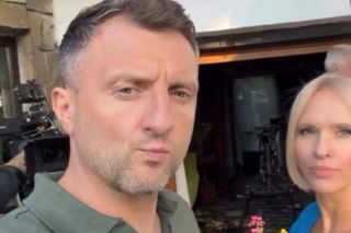 M jak miłość nowy sezon na planie. Dorota (Iwona Rejzner), Bartek (Arkadiusz Smoleński)