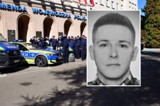Syreny zawyły w całej Polsce. Tak policja pożegnała zastrzelonego Natana