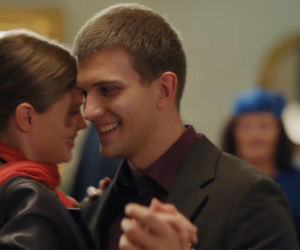 M jak miłość odc. 1926. Mateusz (Rafał Kowalski), Majka (Matylda Giegżno)