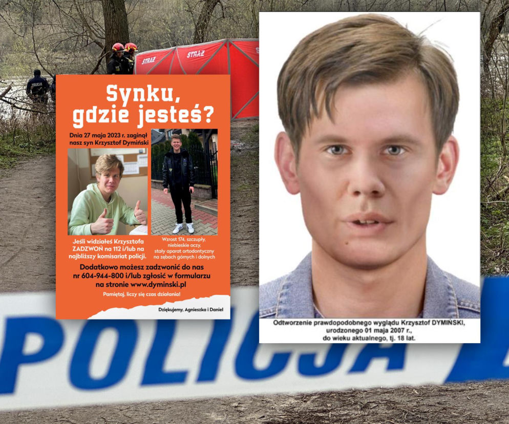 Odnalazł już co najmniej cztery ciała, ale nie syna. Koszmar rodziny Dymińskich trwa
