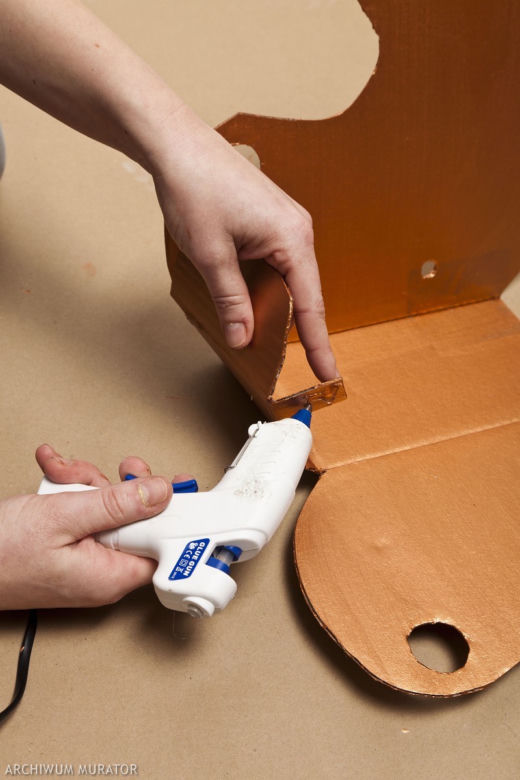 Jak zrobić poroże z tektury: Łoś DIY