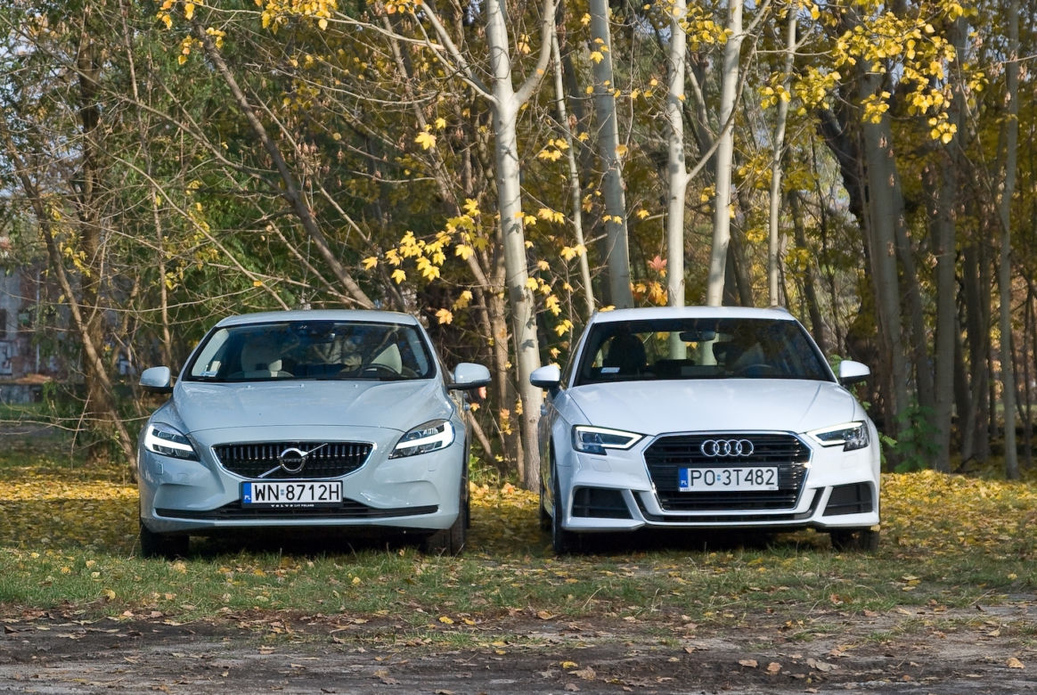 Audi A3 Sportback 1.4 TFSI vs. Volvo V40 T4 Geartronic