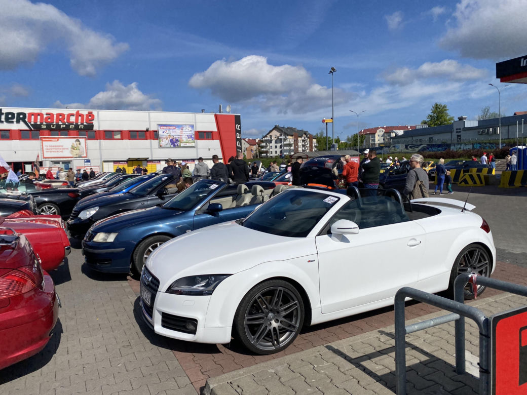 Start sezonu Cabrio Warmia&Mazury 2025 - Śniadanie z Intermarche Olsztyn 
