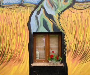Kolorowe domy inspirowane twórczością Vincenta van Gogha zamieniły wieś liczącą zaledwie stu mieszkańców w prawdziwą atrakcję turystyczną