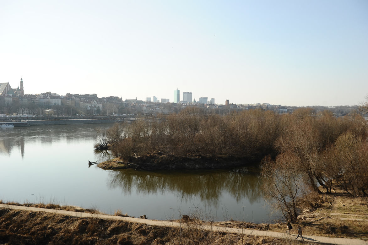 Widok z mostu Śląsko-Dąbrowskiego