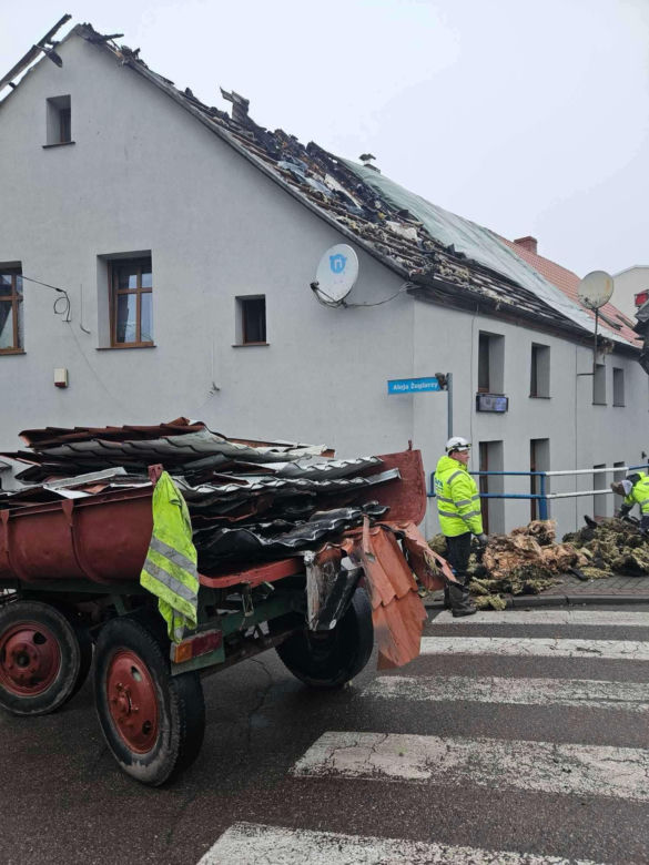 Tragiczny pożar w Czaplinku w święta Bożego Narodzenia 26.12.2024