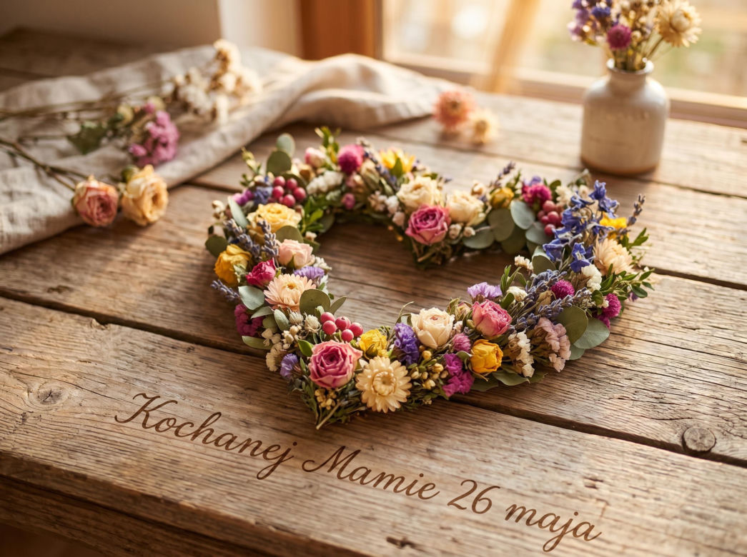 Kartka z życzeniami na Dzień Matki