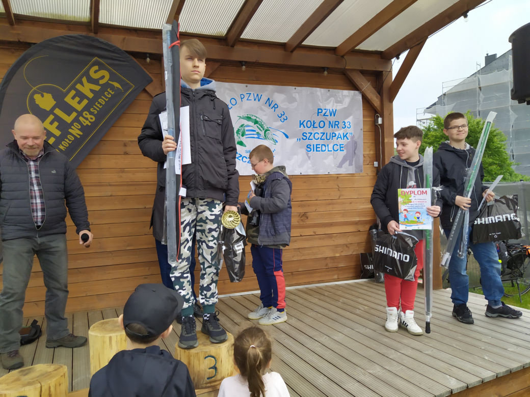 Fotorelacja z Pikniku Wędkarskiego z okazji Dnia Dziecka w Siedlcach i zawodów wędkarskich 29.05.2022