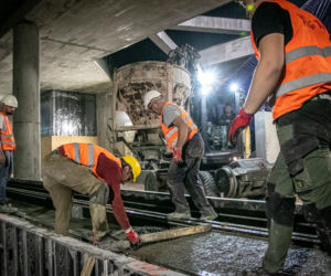 Budowa przystanku tramwajowego pod dworcem Warszawa Zachodnia