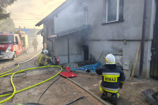 Interwencje strażaków w powiecie iławskim podczas Wielkanocy