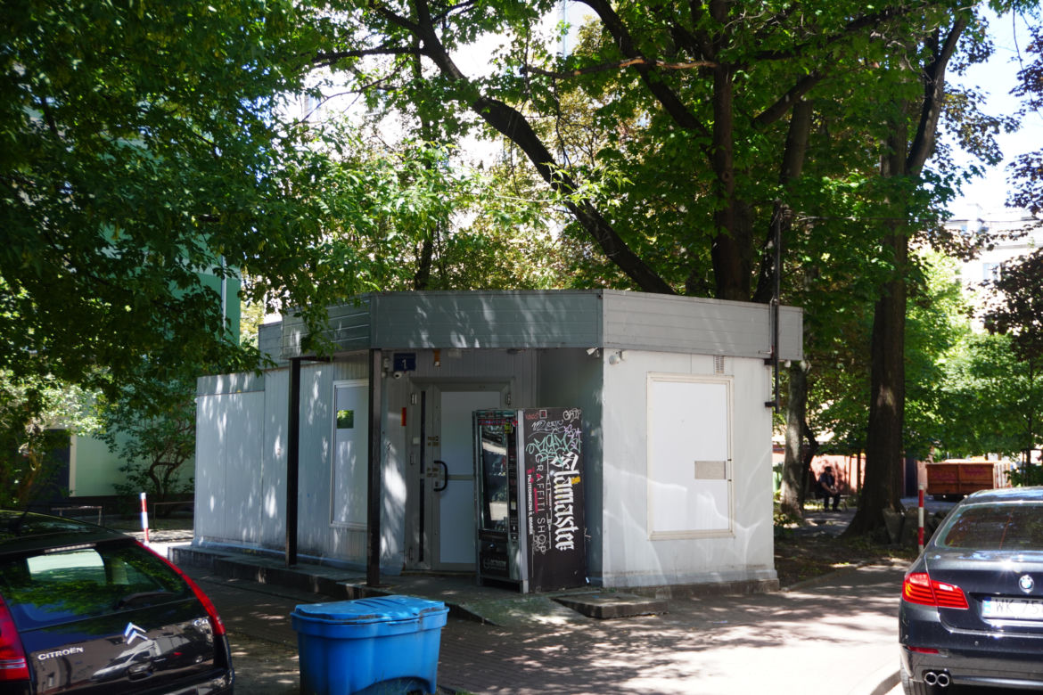 "Graffomat" stanął na Ochocie