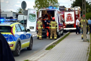 Akcja ratunkowa w Knurowie