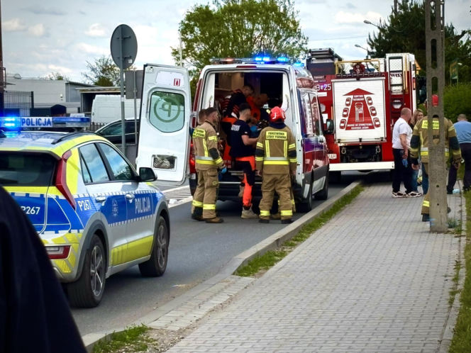 Akcja ratunkowa w Knurowie
