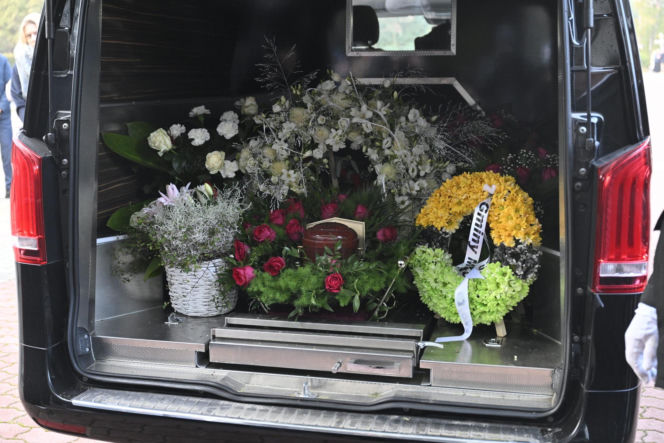 Magda Umer - pogrzeb