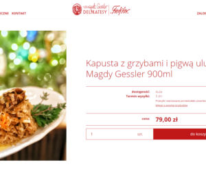 U Gessler 7 zł za pieroga