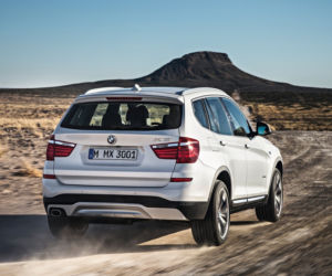 BMW X3 lifting 2015