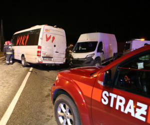 Wypadek pod Warszawą