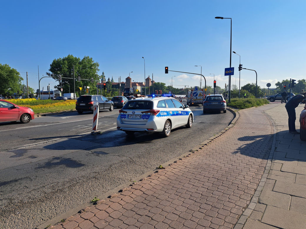 Remont mostu Grunwaldzkiego w Krakowie