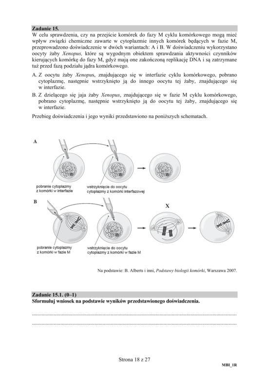 Matura 2018 z biologii [ARKUSZE CKE, ODPOWIEDZI]