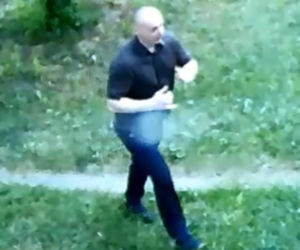Krakowska policja szuka tego mężczyzny. Wyszedł z tramwaju za 32-latkiem i brutalnie go pobił! [ZDJĘCIA]
