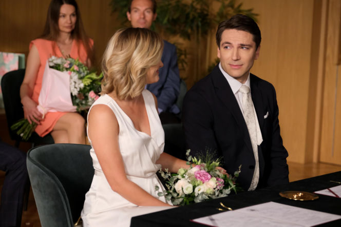 M jak miłość odc. 1903. Dima (Pszeniczny Michaił), Julia (Marta Chodorowska)