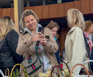 Marta Manowska ze święconka