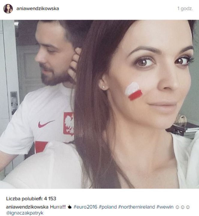 Mecz Polska - Irlandia: tak kibicują gwiazdy