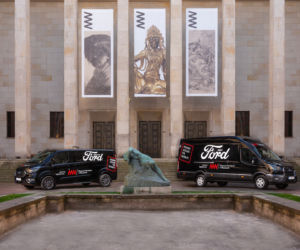 Ford Transit i Ford Tourneo Custom we flocie Muzeum Narodowego w Warszawie