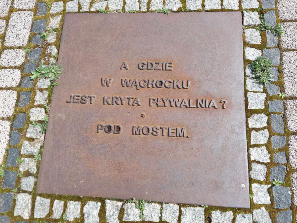 Aleja Humoru w Wąchocku
